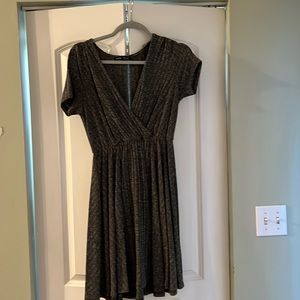 Grey mini dress wrap styler